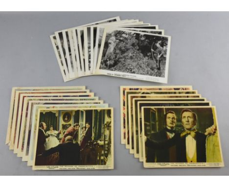 Peter Cushing Front of House Cards, including The Hound of The Baskervilles (1959) (7), The Revenge of Frankenstein (1958) (7