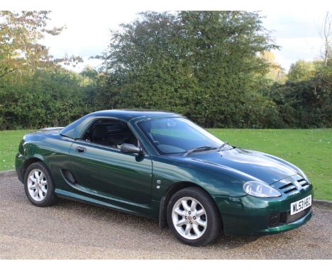 2003 MG TF Make: MGModel: TFYear: 2003Mileage: 65000VIN: SARRDMBEB3D615718Configuration: Right Hand DriveRegistration: WL53HB
