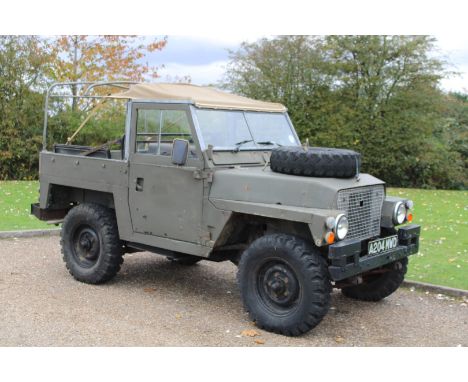 1984 Land Rover Series III LightweightMake: Land Rover Model: Series 3 Lightweight Year: 1984Mileage: 12150VIN: SALLBBAH1AA20