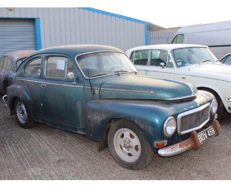 1964 Volvo PV544 LHDMake: VolvoModel: PV544Year: 1964Mileage: 74351VIN: 407586Configuration: Left Hand DriveRegistration: BDV