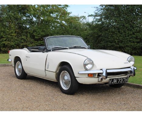 1970 Triumph Spitfire MKIIIMake: Triumph Model: Spitfire Year: 1970Mileage: 99074VIN: FD87843Configuration: Right Hand DriveR