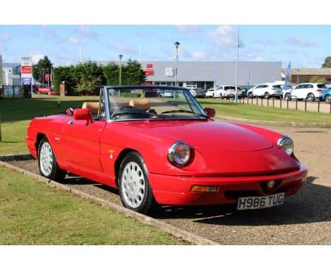 1990 Alfa Romeo Spider 2.0 Series 4Make: Alfa Romeo Model: Spider Year: 1990Mileage: 123119VIN: ZAR11500006006774Configuratio