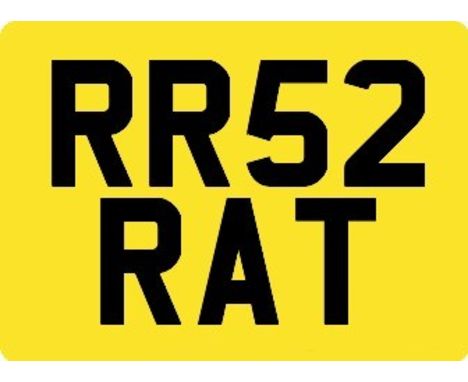 RR52 RAT Registration NumberMake: Contact AuctioneerModel: Contact AuctioneerYear: 0Mileage: 0VIN: Contact AuctioneerConfigur
