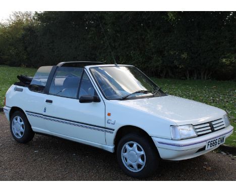 1989 Peugeot 205 1.4 CJ JuniorMake: Peugeot Model: 205 CJ Junior Year: 1989Mileage: 76354VIN: VF320DK1201932304Configuration: