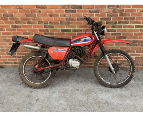 1980 Honda XL185 S Make: Contact AuctioneerModel: Contact AuctioneerYear: 0Mileage: 0VIN: JHML185S5102502Configuration: Right