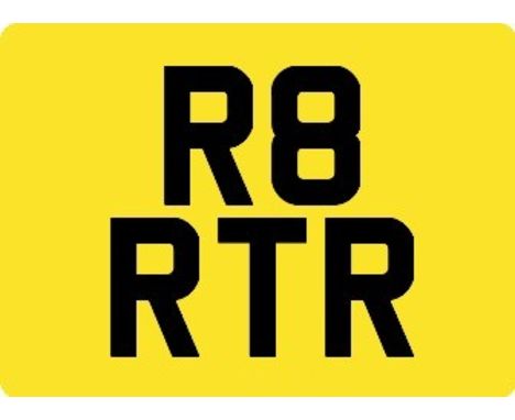 R8 RTR Registration NumberMake: Contact AuctioneerModel: Contact AuctioneerYear: 0Mileage: 0VIN: Contact AuctioneerConfigurat
