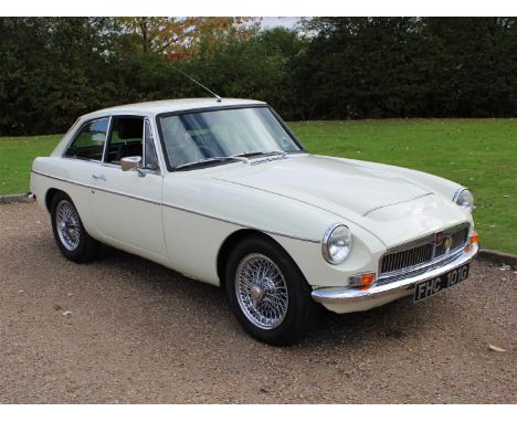 1968 MG C GTMake: MGModel: C GTYear: 1968Mileage: 62450VIN: GCD11972Configuration: Right Hand DriveRegistration: FHC101GTrans