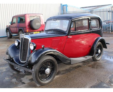1935 Morris Eight Series OneMake: Morris Model: Eight Year: 1935Mileage: 70501VIN: 3SE21662Configuration: Right Hand DriveReg