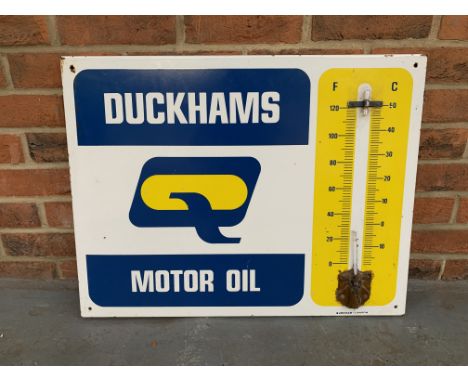 Original Enamel Duckhams Motor Oils ThermometerMake: Contact AuctioneerModel: Contact AuctioneerYear: 0Mileage: 0VIN: Contact