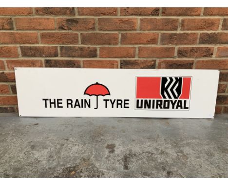 Aluminium Uniroyal 'The Rain Tyre' SignMake: Contact AuctioneerModel: Contact AuctioneerYear: 0Mileage: 0VIN: Contact Auction