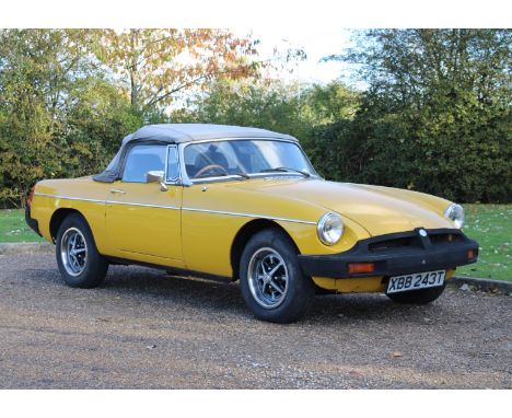 1979 MG B RoadsterMake: MG Model: B RoadsterYear: 1979Mileage: 34000VIN: GHN5484612GConfiguration: Right Hand DriveRegistrati