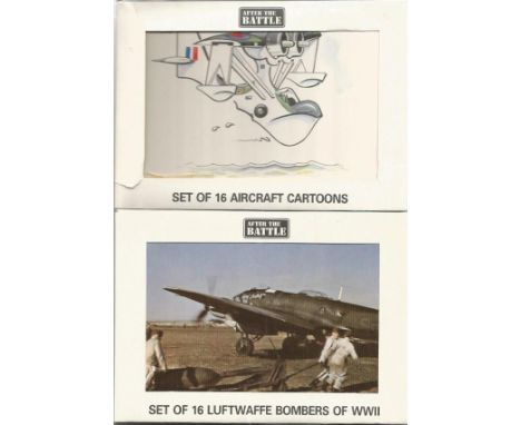 Set of Nine After The Battle Postcard Sets. Nice lot of nine sets of postcards, each set containing sixteen postcards, so 144