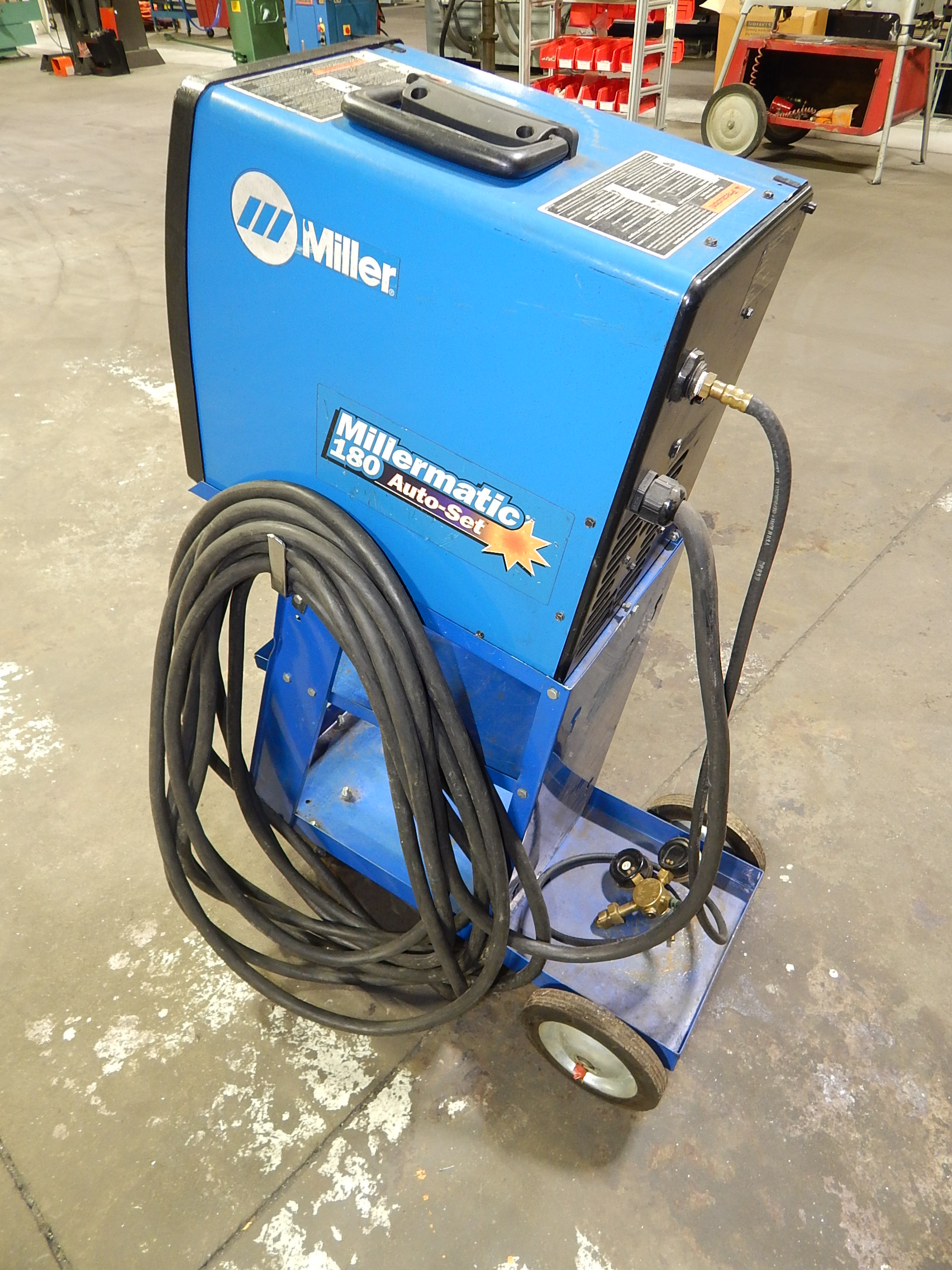 { Choice of lots 156 } } } } } } } } } Miller Millermatic 180 Mig