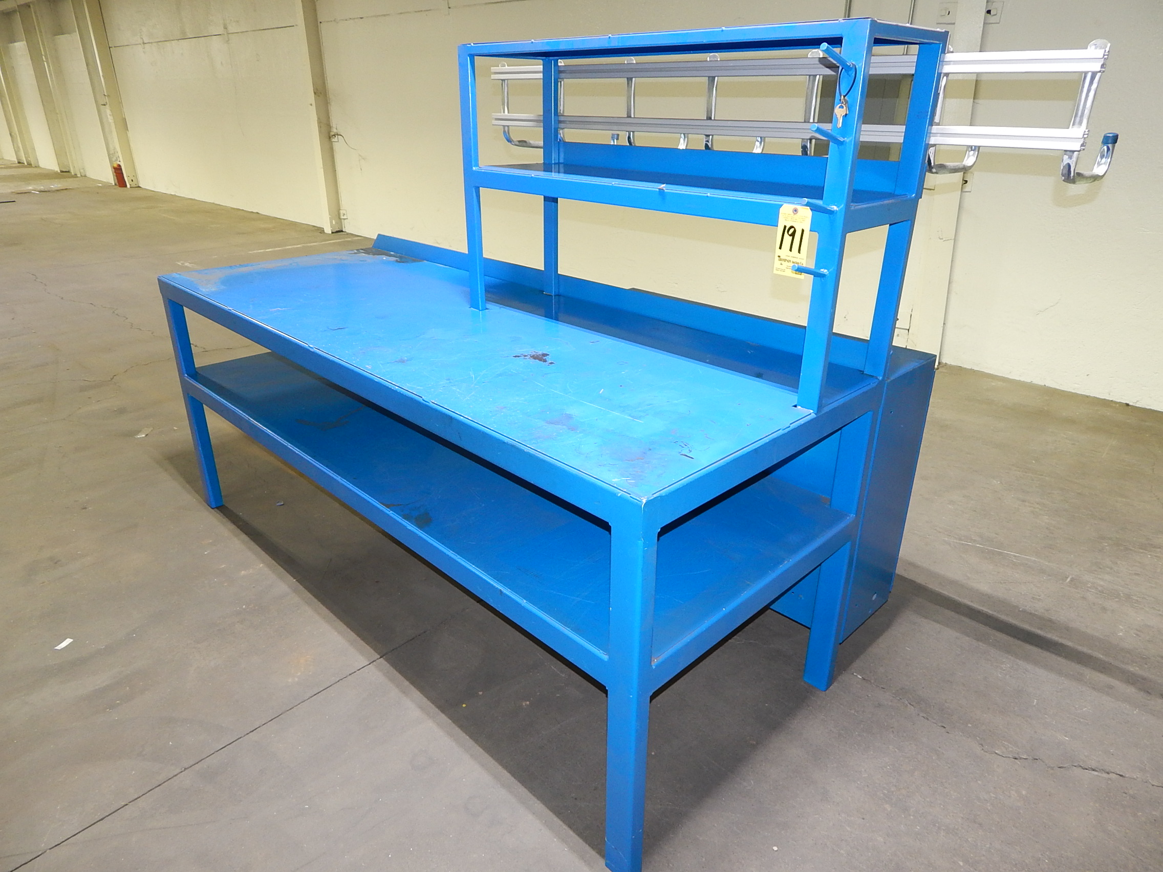 steel and wood workbench