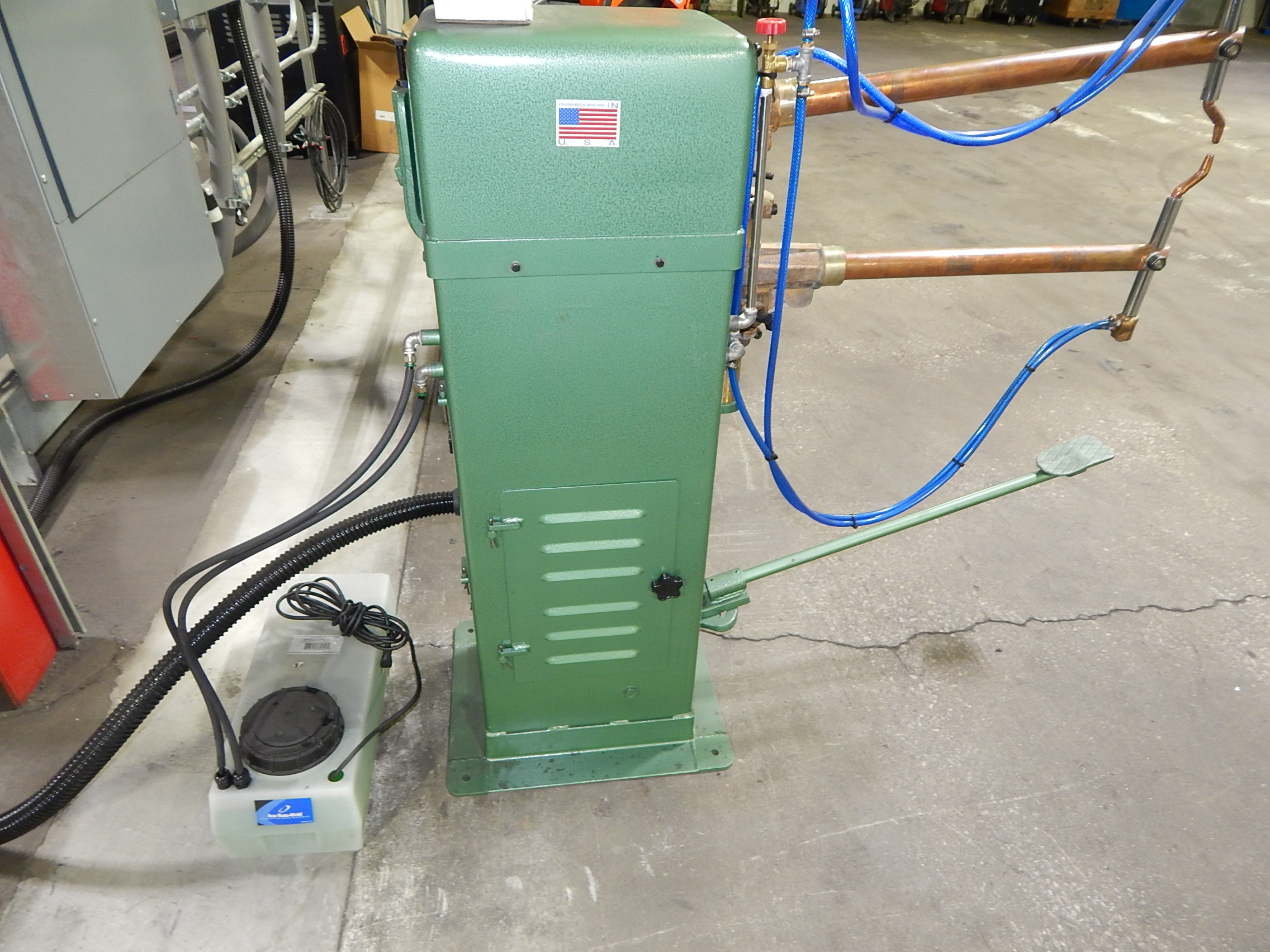 Tin Knocker Model TK1524 Spot Welder, s/n 031702, 15 KVA, 16 Gage