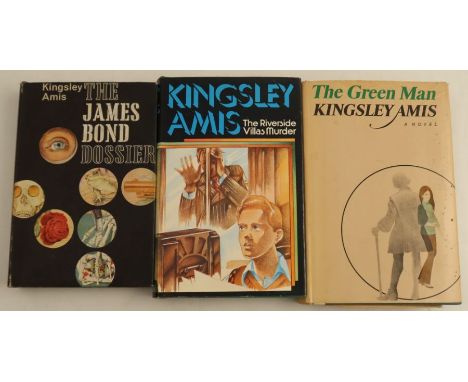 "The James Bond Dossier" by Kingsley Amis, Jonathon Cape, 1965 first edition; "The Riverside Villa's Murder" by Kingsley Amis