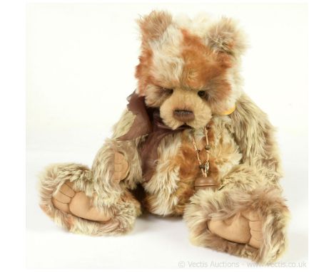 Charlie Bears Michael teddy bear, CB 114817, 2011-2012, LE 2700, designed by Isabelle Lee and Charlie, brown, beige and cinna