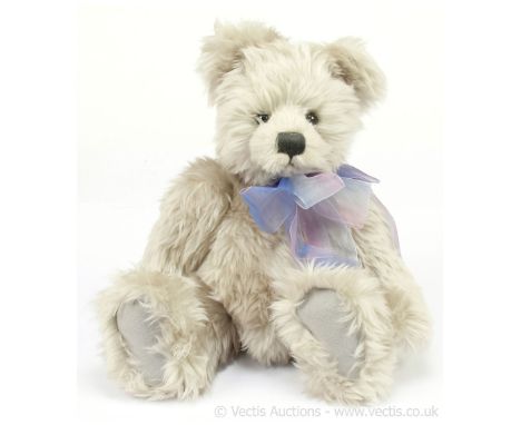 Charlie Bears Mr Jingles QVC first exclusive 2006 grey plush teddy bear, CB 173591, 2006/2007, LE 1000, designed by Isabelle 