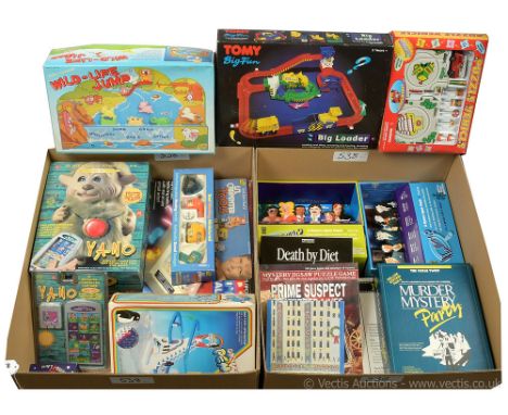 Quantity of miscellaneous toys and games, includes The original Toy Makers San Francisco Yano Interactive Storyteller, Yano s