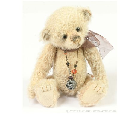 LE Hermann Teddy Original 5 Bear in Book shaped Box - Dark Brown