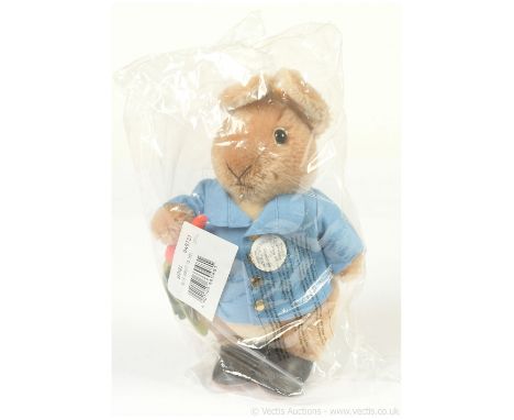 Steiff Danbury Mint Peter Rabbit, from the World of Beatrix Potter, celebrating 100 years of the first publication of The Tal