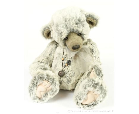 Charlie Bears William II Plumo teddy bear ("Plumo" means this bear is part mohair and part plush- the detail on his face and 