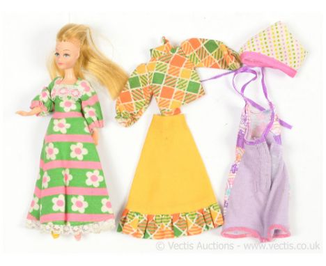 Palitoy Pippa vintage doll and clothing; Good to Excellent; (qty).