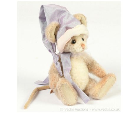 Charlie Bears Sugar Mouse Isabelle Minimo BFC Collection, designed by Isabelle Lee, 2016, LE 144/1200, cream and light brown 