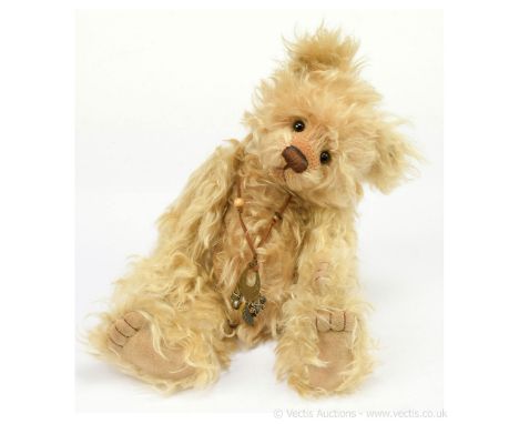 Charlie Bears Isabelle Collection Precious teddy bear, 2009, designed by Isabelle Lee, SJ 4099, LE 82/200, blonde curly mohai