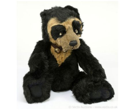 Charlie Bears original Shades teddy bear, CB 104654, 2010-2013, LE 1923, co-designed by Isabelle Lee and Charlie, black and l