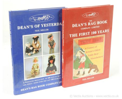 Dean's Rag Book Company Limited books x 2 by Neil Miller, (1) The first Hundred Years; (2) Dean's of Yesterday; both books ar