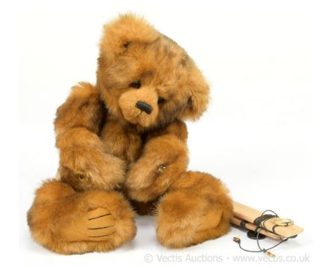 Charlie Bears Jonty marionette puppet teddy bear, CB 173750, 2007-2009, LE 24/600, co-designed by Heather Lyell and Charlie, 
