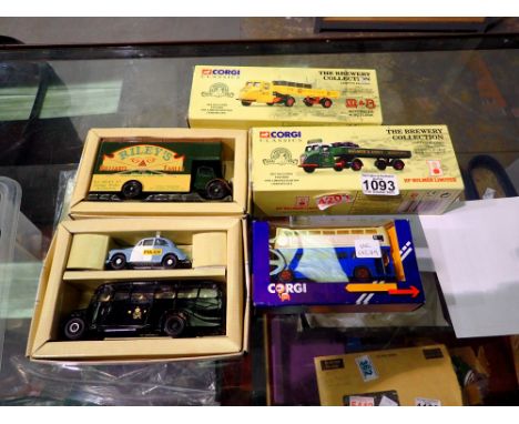 Five boxed Corgi vehicles. UK P&amp;P Group 2 (£20+VAT for the first lot and £4+VAT for subsequent lots) 