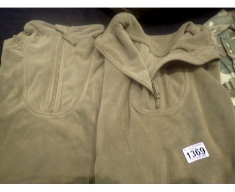 Two current issue British Army fleeces. Not available for in-house P&amp;P. 