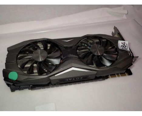 Zotac SK RTX3060 graphics card. UK P&amp;P Group 1 (£16+VAT for the first lot and £2+VAT for subsequent lots) 