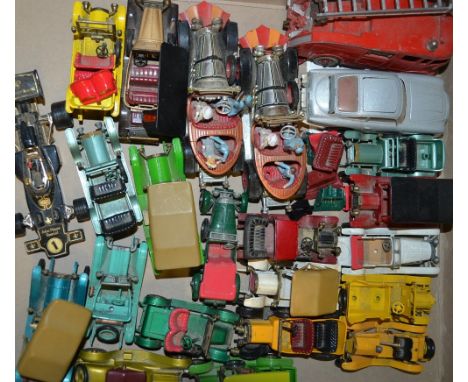 Toys - Corgi Chitty Chitty Bang Bang; fire engine; 007 Aston Martin DB5; Matchbox, etc; a quantity, playworn