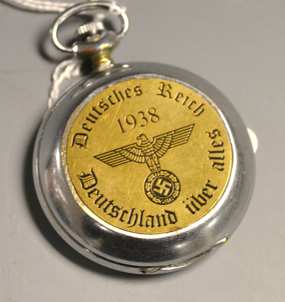 A German Deutsche Reich Nazi hunter pocket watch