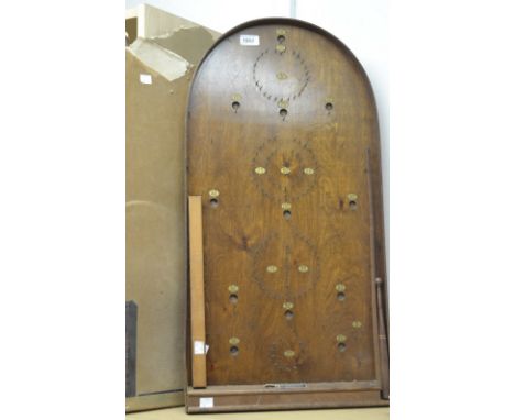 A Corinthian 10" bagatelle with original ballbearings