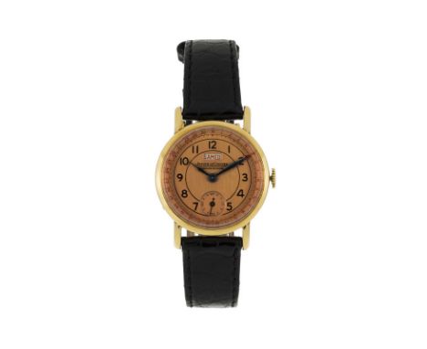 Jaeger-LeCoultre, montre en or 750 indiquant la date et les jours, Signée Jaeger-LeCoultre, n°87134, n°boîte 87134, années 19