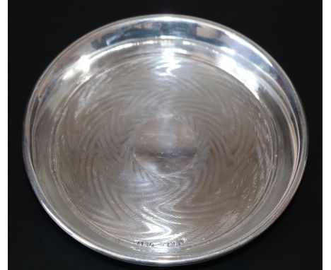 Silver Trinket Dish, Fully Hallmarked For Birmingham 1921, Makers Mark For Hasset & Harper Ltd Diameter 4 Inches, Weight Appr