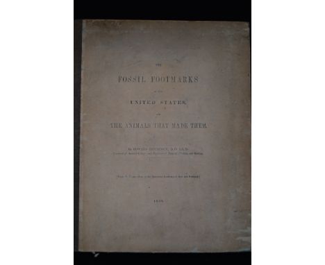 The Fossil Footmarks of the United States and The Animals That Made Them by Edward Hitchcock 1848