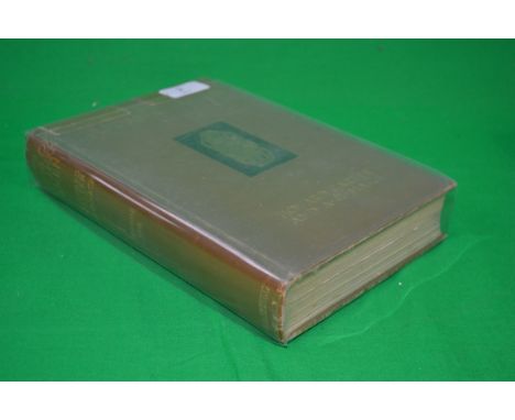 Howard Carter & A.C. Mace. The Tomb of Tut Ankh Amen. Volume 1. 1923  Cassell & Company. Beige boards with gilt notation, Pla