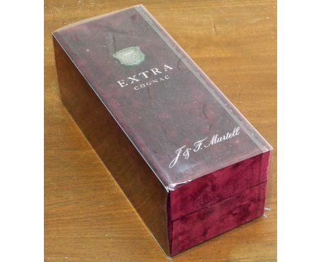 1 Bottle Cognac Martell “Extra” ‘Cordon Argent’ 1980’s release of now discontinued line – in perfect condition and displayed 