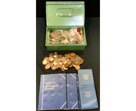 Coins &amp; Tokens -1798 -1804 masonic token with compass, hammer and other symbols,  International and British coins inc Ame