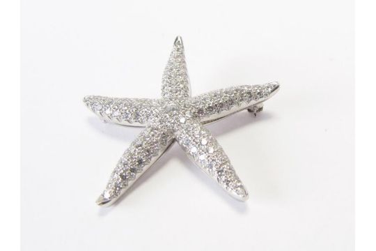 A Platinum Starfish Suite By Suna Brothers Jewelry Ny Including Previous