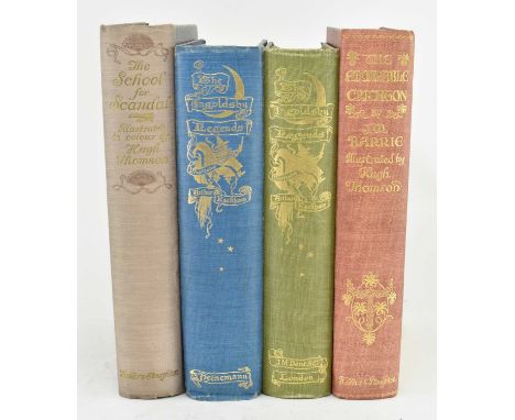 Rackham, Arthur (illus.) &amp; Thomson, Hugh. 1907 &amp; 1909 The Ingoldsby Legends illus. Arthur Rackham; two copies, 1907 c