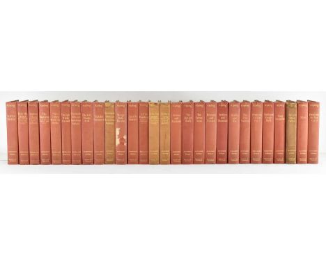 Kipling, Rudyard. A library set of twenty-eight volumes of Kipling's works, publ. Doubleday and Company for Review of Reviews