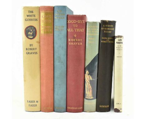 Graves, Robert &amp; Lawrence, D. H. A collection of modern first &amp; early editions. The lot comprising 1959 The White God