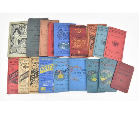 Scotland &amp; Great Britain. A collection of eighteen late 19th century Victorian &amp; early 20th century Edwardian cycling