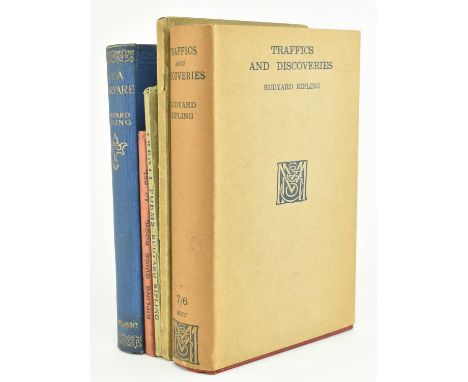 Kipling, Rudyard. A collection of five smart early 20th century works regarding or by Kipling. The lot comprising1904 Traffic